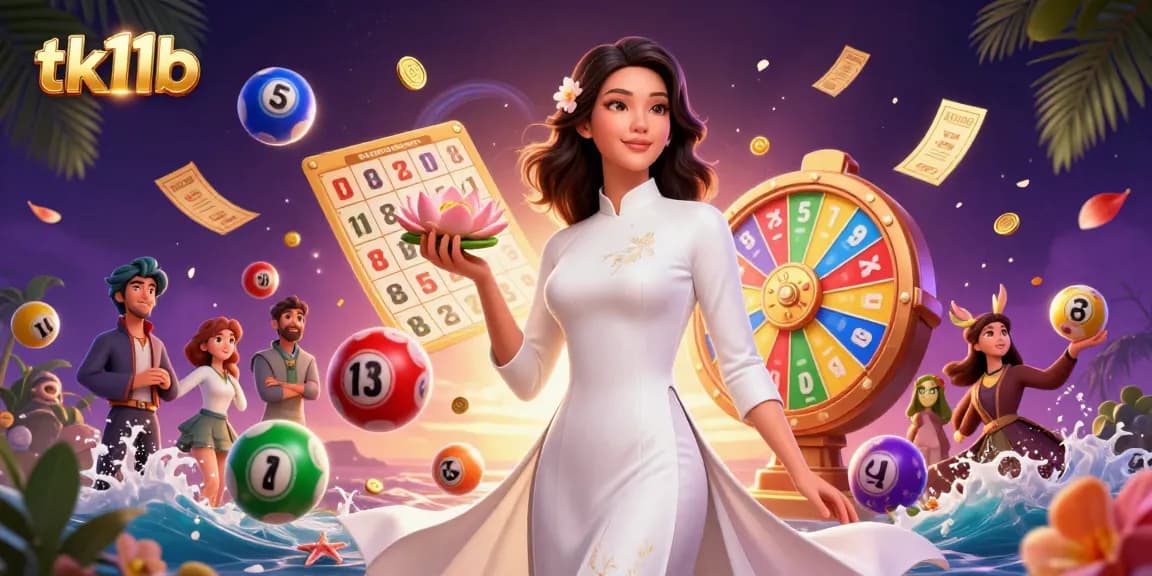 Experience the excitement at tk11b casino with colorful game elements and vibrant characters.