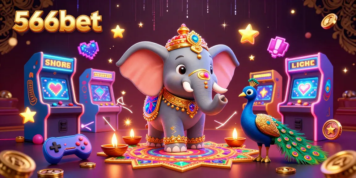 Experience the thrills of 566bet with vibrant characters, exciting gaming elements, and dazzling visuals.