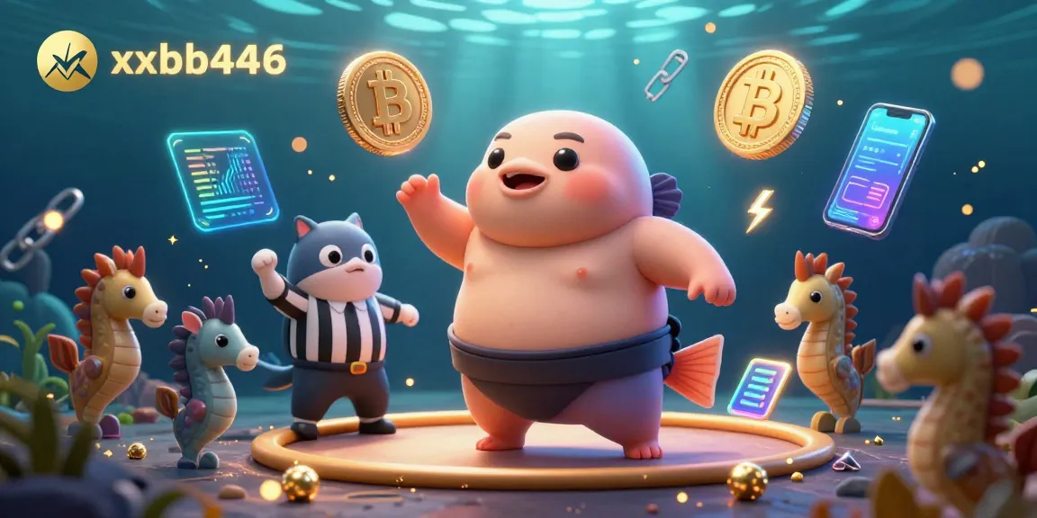 Experience exciting underwater gaming with a dynamic fugu and catfish in xxbb446 casino illustration.
