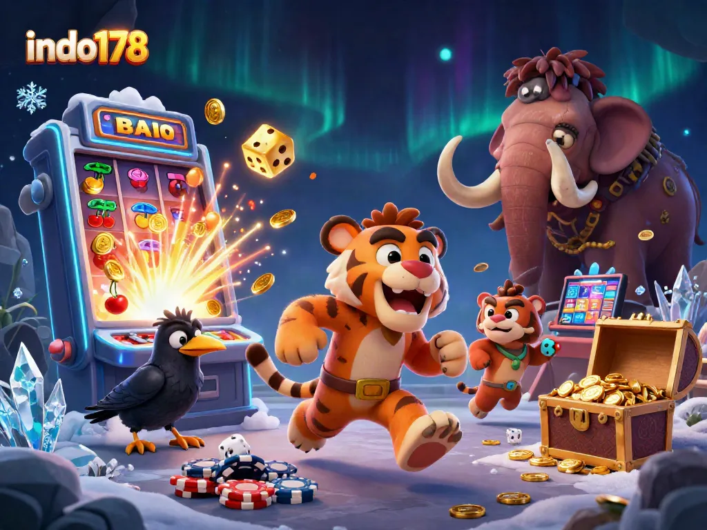 Play at indo178's prehistoric casino featuring unique characters and rich gaming elements.