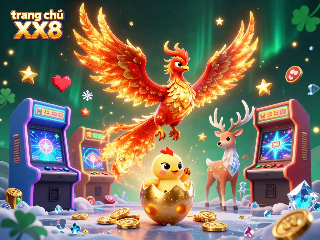 Experience the thrill of tentatively winning on trang chủ XX8 with vibrant 3D characters and games.