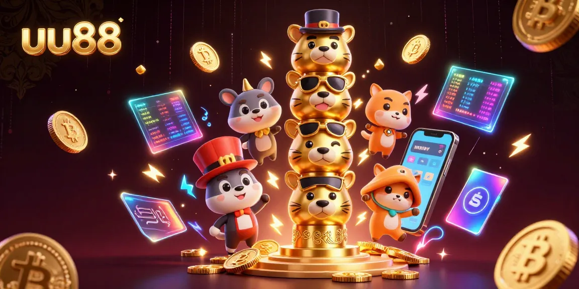 Experience thrilling gameplay at uu88 with a vibrant totem pole illustrating exciting casino elements.