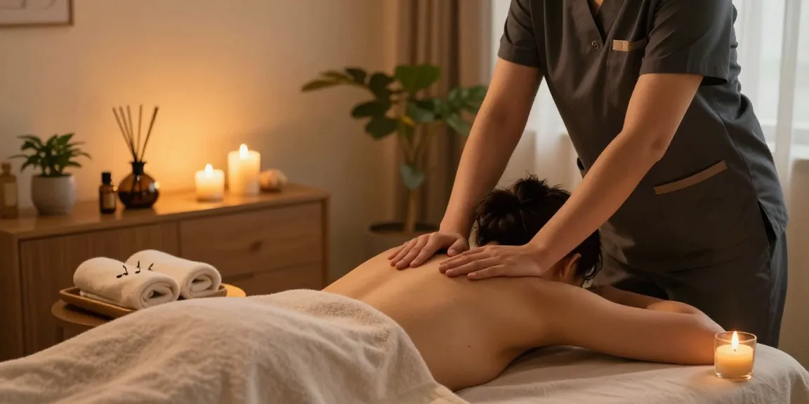 Experience a soothing 용산출장마사지 in a calming home environment with a professional therapist.