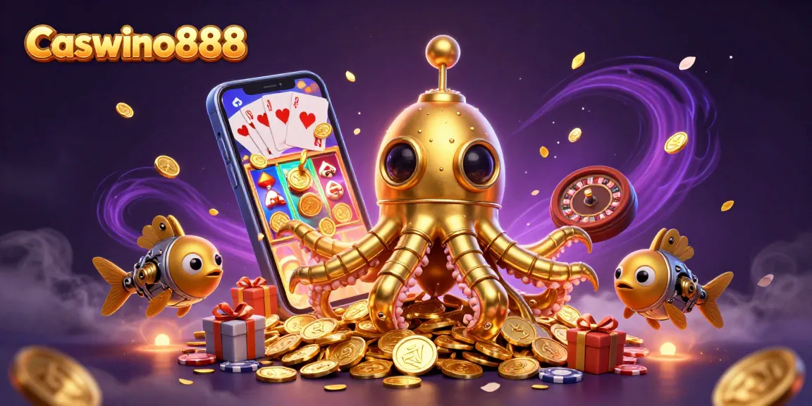 Experience thrilling gambling action at Caswino888 with immersive slot games and iconic casino elements.