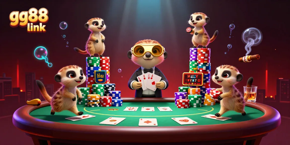 Experience the vibrant world of gg88 link in this dynamic 3D casino scene.